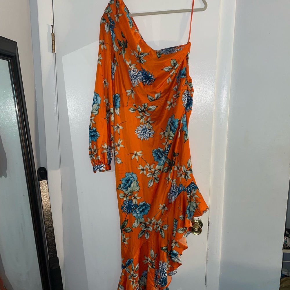 Sexy floral print dress